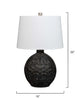 Cape Table Lamp - White, Black