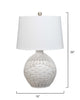 Cape Table Lamp - White, Black