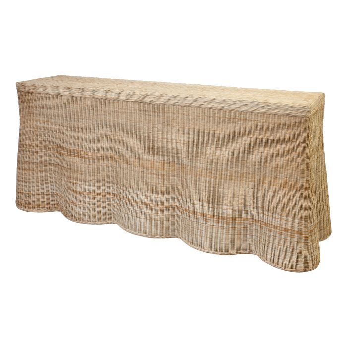 Scallop Console 66"