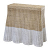 Dipped Scallop Small Console
