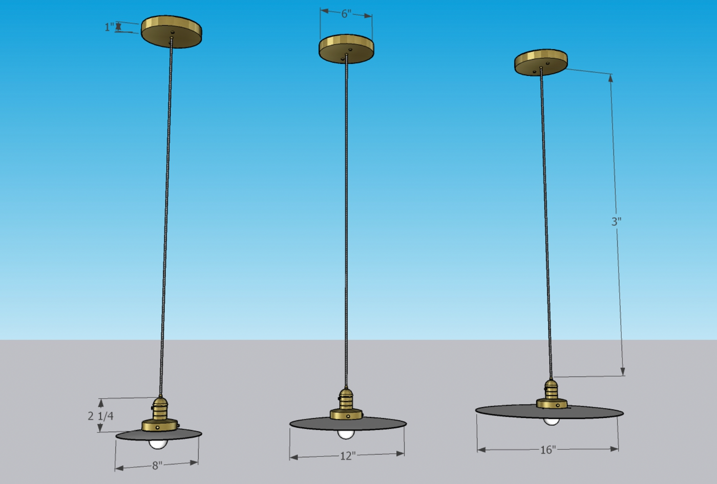 Factory Pendant Light