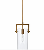 Cambrai Brass & Glass Pendant