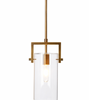 Cambrai Brass & Glass Pendant