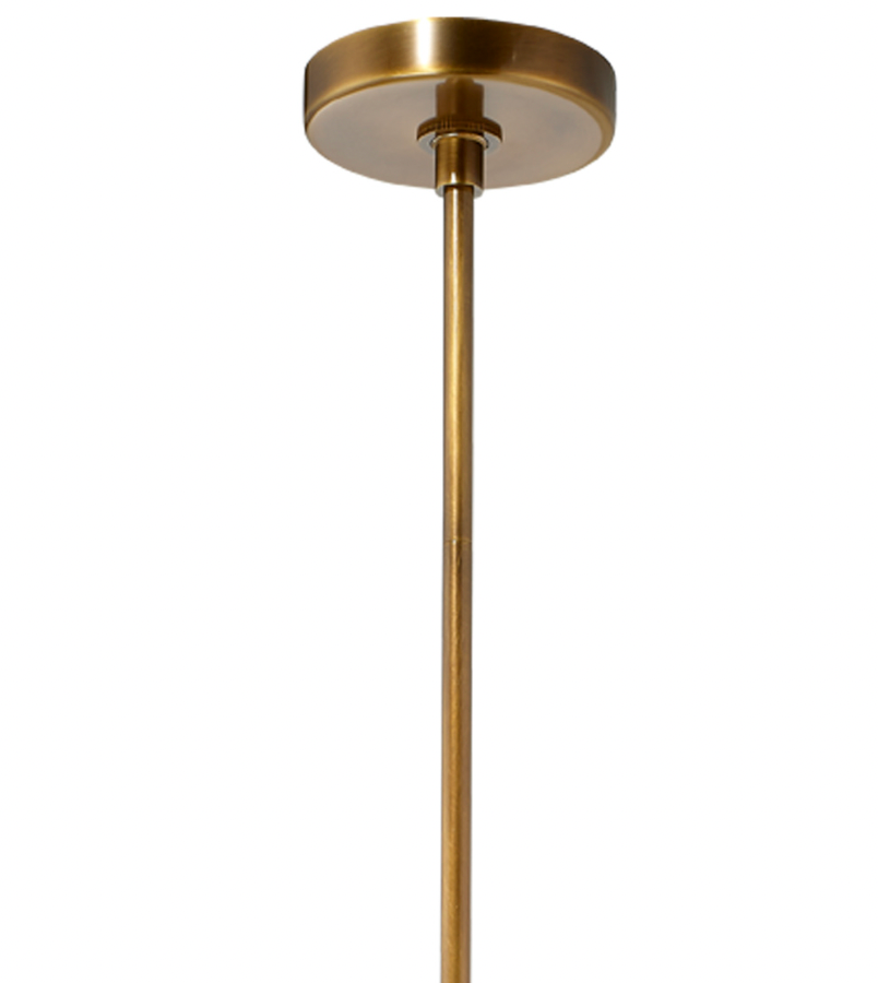 Cambrai Brass & Glass Pendant