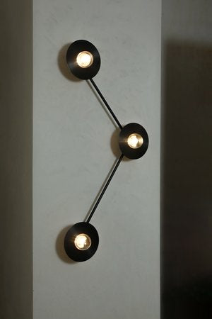 Alba Triple Wall Angle Wall Light