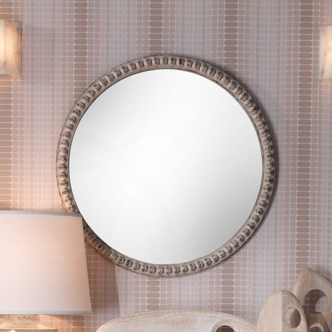 Audrey Beaded Mirror