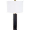 Black Marble Haynes Lamp