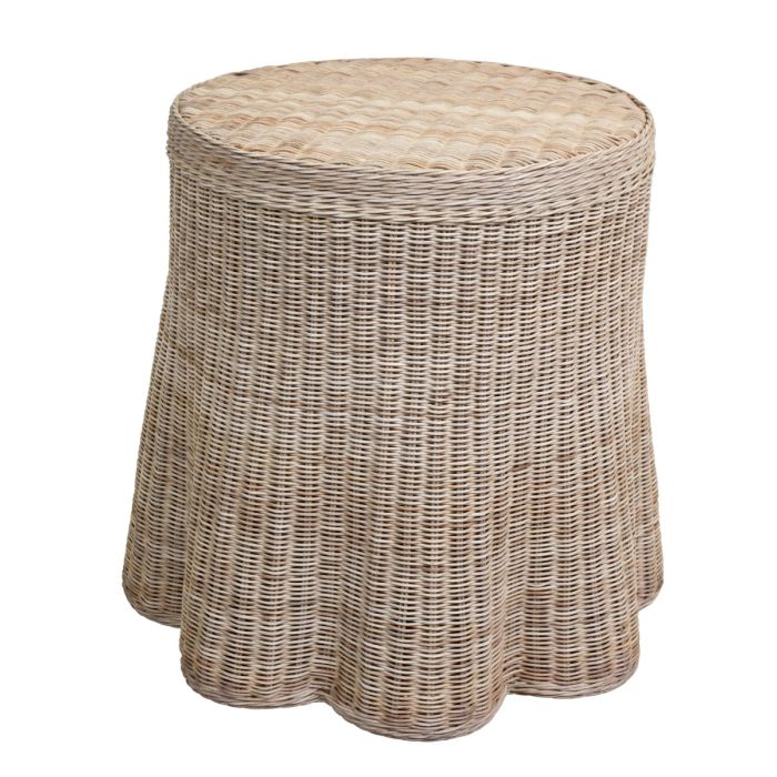 Scallop Side Table