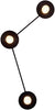 Alba Triple Wall Angle Wall Light