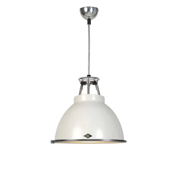 Titan Size 1 Pendant with Etched Glass - hadleyjameslighting