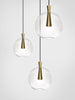 Cone Lamp and Shade Cluster - 3 Piece