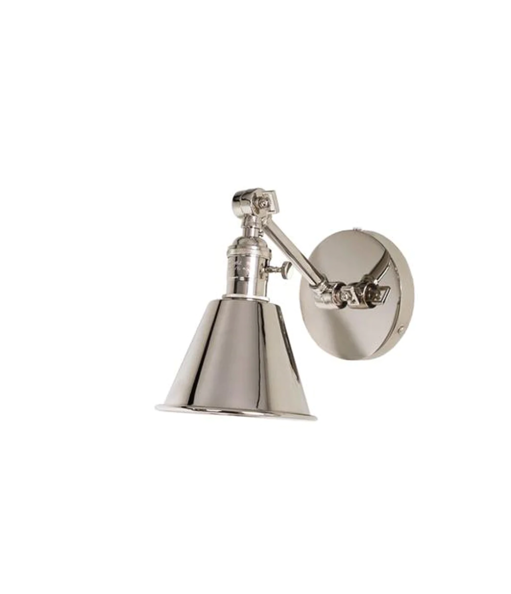 Jamestown Single Short Arm Wall Sconce - hadleyjameslighting