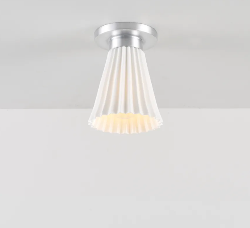 Hector Pleat Ceiling Light