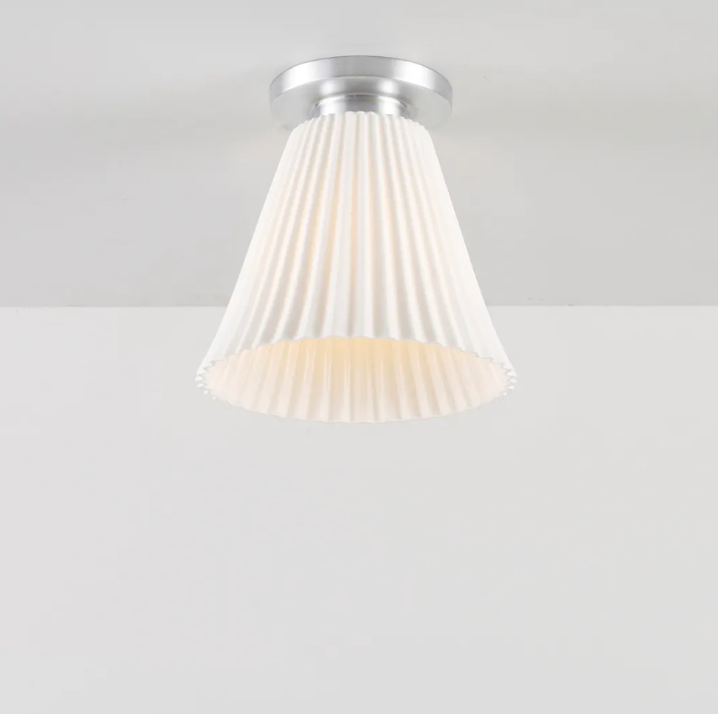 Hector Pleat Ceiling Light