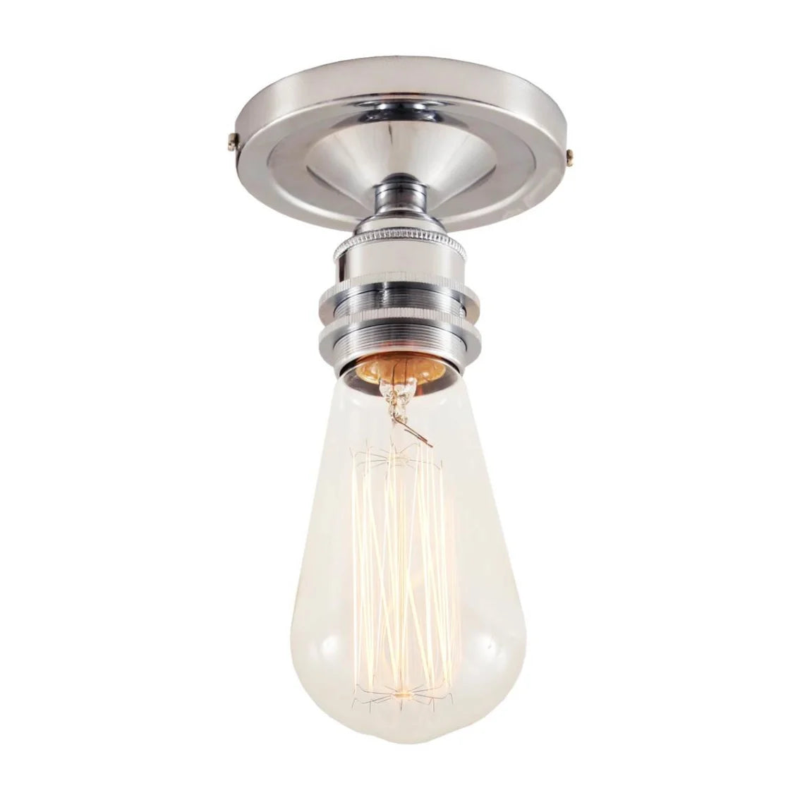 Shea Vintage Flush Ceiling Light