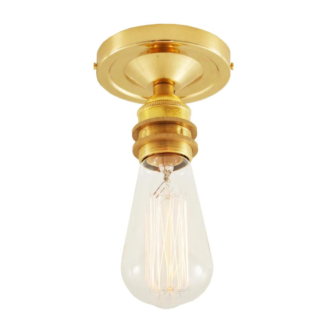 Shea Vintage Flush Ceiling Light