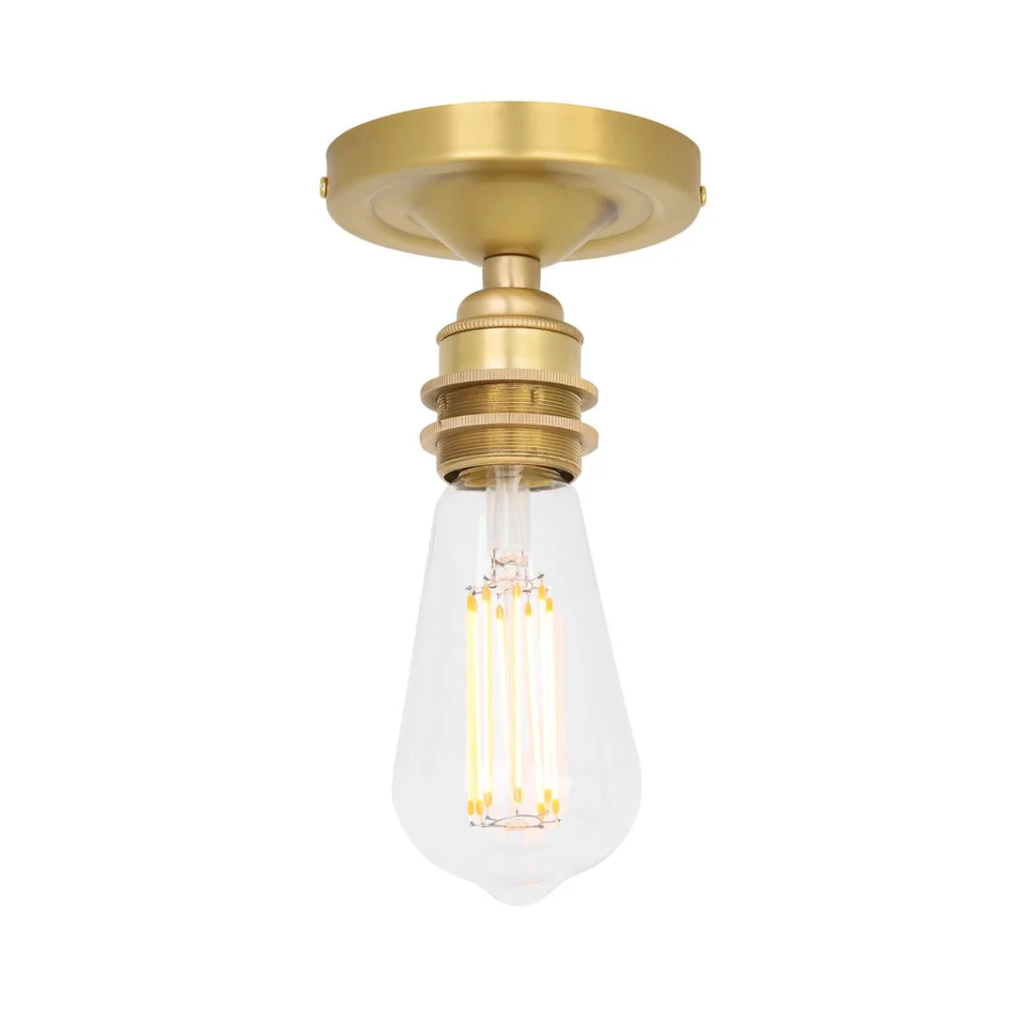 Shea Vintage Flush Ceiling Light