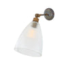 Casey Prismatic Glass Cone Wall Light