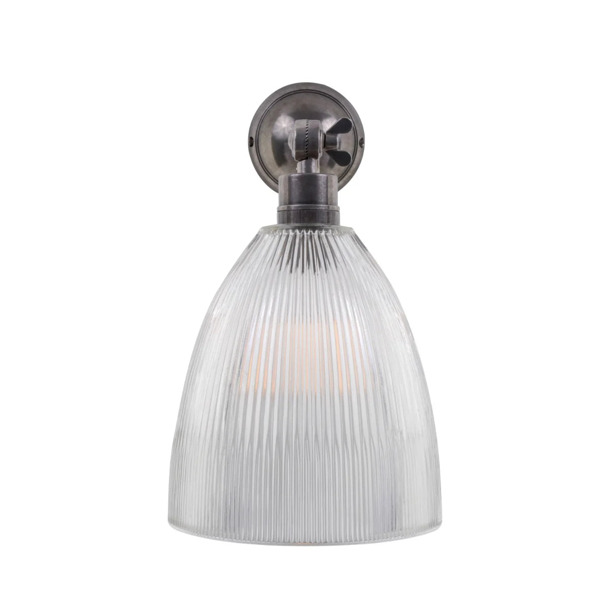 Casey Prismatic Glass Cone Wall Light