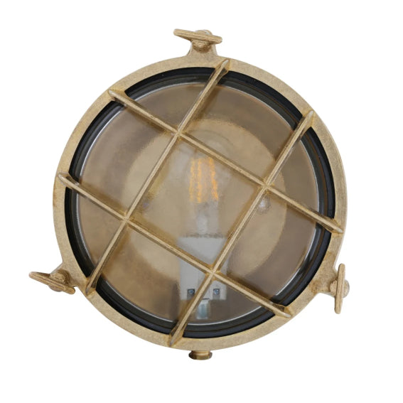 Adoo Nautical Round Bulkead Wall Light - hadleyjameslighting